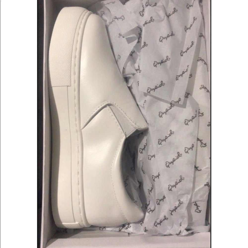 Elevated slip on sneakers